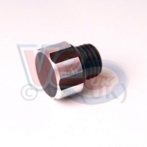 ALLOY OIL FILLER PLUG – BLACK