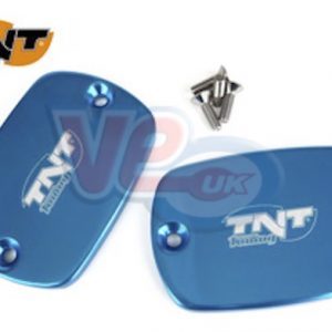 MASTER CYLINDER COVERS-PAIR-ANODISED BLUE