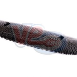 EXHAUST HEAT SHIELD – CARBON LOOK – FOR INJECTION MODELS WITH 250mm HOLE SPACING