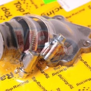 TOP RACING ALLOY INLET MANIFOLD for RUBBER MOUNTED CARBS 19mm TO 22mm