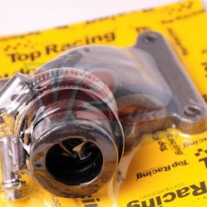 TOP RACING ALLOY INLET MANIFOLD for RUBBER MOUNTED CARBS 17.5mm TO 22mm