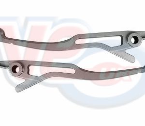 PAIR OF CNC HANDLEBAR LEVERS – COLD METAL FINISH – T-MAX 01-07