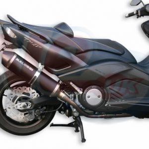 MALOSSI BLACK MAXI WILD LION FULL EXHAUST SYSTEM – E-MARKED