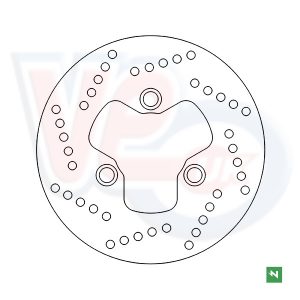 BRAKE DISC – 180MM X 62.5MM – 3 HOLE – FRONT AND REAR