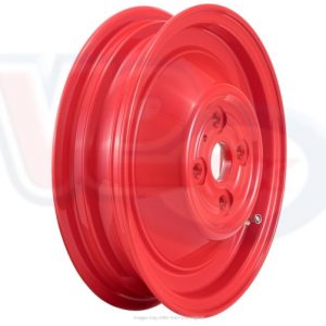 SIP TUBELESS ALLOY WHEEL RIM – RED PAINTED – VESPA 90 – VESPA 100