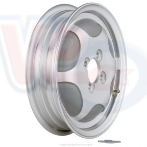 SIP TUBELESS 10 INCH WHEEL RIM – SILVER ALLOY – WHEEL RIM – USED TO CONVERT 8 INCH to 10 INCH