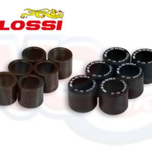 MALOSSI 25MM X 22.2MM ROLLER SET 30GR – STANDARD ON 6 ROLLER VARIATORS