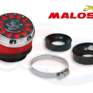 MALOSSI 60mm E13 ANGLED AIR FILTER – COMES WITH RINGS FOR THREADED PHBG & PHBL