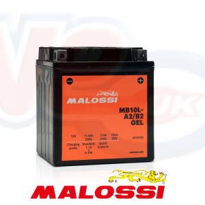 MALOSSI GEL BATTERY MB10L-A2/B2 (YB10L-A2/B2)