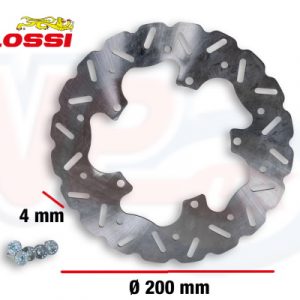 MALOSSI WHOOP BRAKE DISC – 200mm WITH 5 BOLT FITTING – REAR