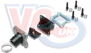 MALOSSI VITRON INLET MANIFOLD KIT WITH REED BLOCK FOR 28mm CARBS