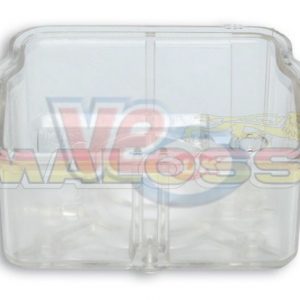 CLEAR TRANSPARENT FLOAT BOWL FOR TWIN FLOAT CARBS