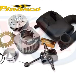 PINASCO 206cc MASTER CYLINDER KIT – 60mm CRANK – TOURING EXHAUST – VESPA PX125-150