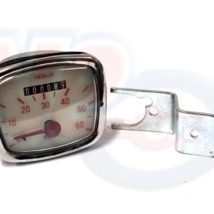 REPLICA SPEEDO ASSY – WHITE FACE 60mph – VESPA 125 VNA, VESPA 125 VNB
