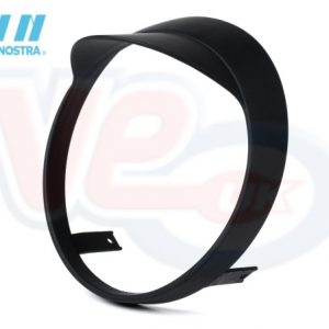HEADLAMP RIM WITH PEAK – MATT BLACK – VESPA GTS 2019-2022