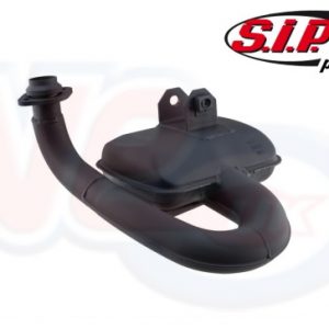 SIP ROAD 3.0 EXHAUST – BLACK – VESPA T5