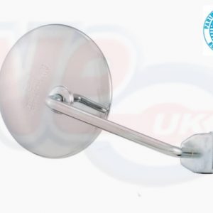 CHROME LEGSHIELD MIRROR – ROUND HEAD