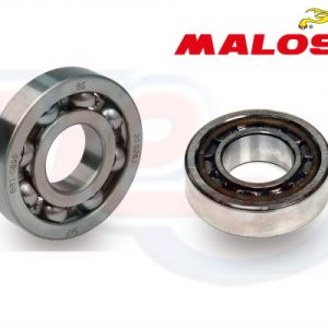 MALOSSI CRANK BEARING SET – FLYWHEEL SIDE AND CLUTCH SIDE BEARINGS