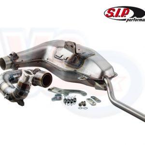 SIP RACING CLUBSPORT EXHAUST for CYLINDERS WITH STANDARD FLANGE – LAMBRETTA SERIES 1-2-3