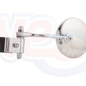 ULMA STYLE FOLDING LEGSHIELD MIRROR – LEFT – ROUND HEAD