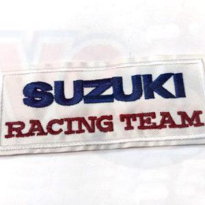 SUZUKI RACE TEAM 11CM X 5CM SEW ON PATCH
