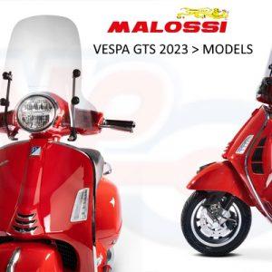 MALOSSI SMOKED FLYSCREEN – VESPA GTS 125-300  Euro 5 2023 on