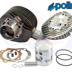 POLINI 2023 UPDATED CAST IRON 210cc CYLINDER KIT – VESPA P200E