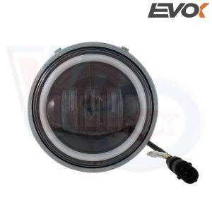EVOK LED ROUND HEADLAMP 105mm –  VESPA 50-90-100