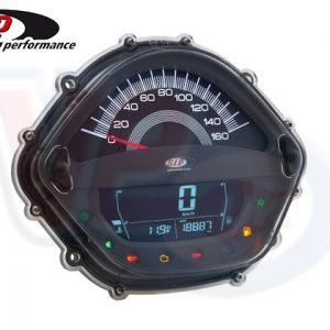 SIP SPEEDOMETER AND REV COUNTER – BLACK FACE – FITS IE MODELS 2014-16
