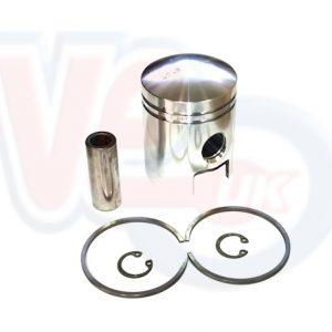 PISTON KIT 47.4mm FOR LATE MODELS WITH 15mm PIN – MADE IN ITALY