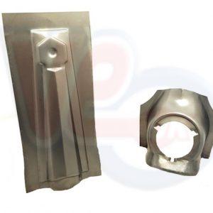 HORN COVER PANEL -3 SCREW HORN – HEXAGON BADGE – LARGE FRAME VESPA