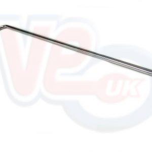 CHROME MIRROR STEM 24 ARM