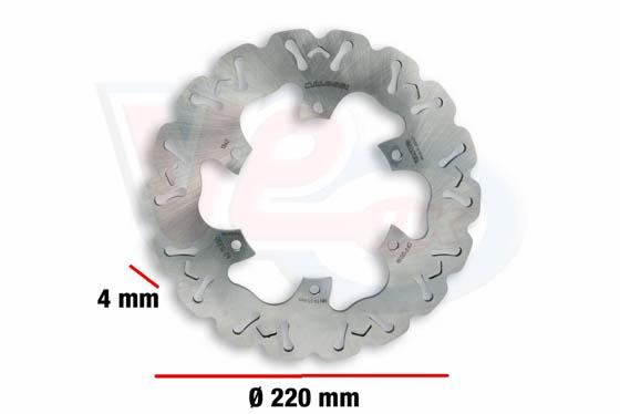 MALOSSI MALOSSI:マロッシ WHOOP DISC [ウープディスク] ブレーキディスク T-MAX MALOSSI WHOOP REAR BRAKE DISC