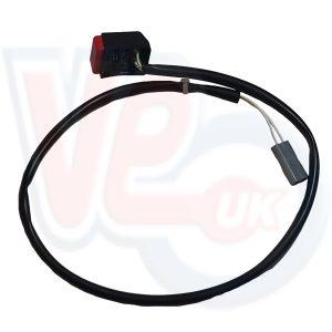 RED ELECTRIC START BUTTON