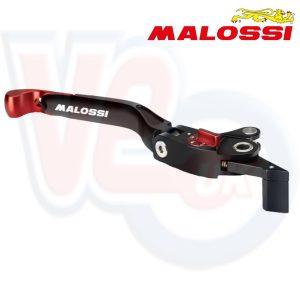 MALOSSI BLACK & RED ADJUSTABLE (RIGHT) FRONT BRAKE LEVER – YAMAHA T-MAX 560