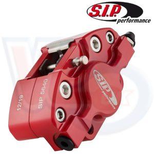 SIP CNC BILLET BRAKE CALIPER with 31.5mm PISTONS & LARGER PADS – RED