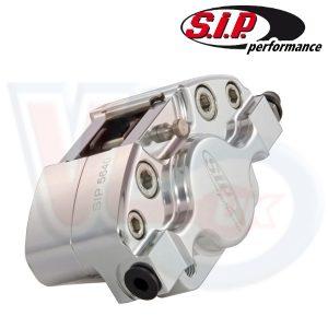 SIP CNC BILLET BRAKE CALIPER with 31.5mm PISTONS & LARGER PADS – SILVER ALLOY