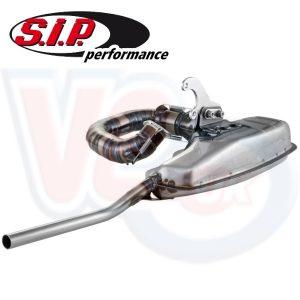 SIP RACING CLUBSPORT EXHAUST only for QUATTRINI CYLINDERS – LAMBRETTA SERIES 1-2-3