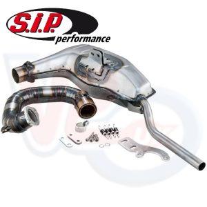 SIP RACING CLUBSPORT EXHAUST only for RB CYLINDERS – LAMBRETTA SERIES 1-2-3