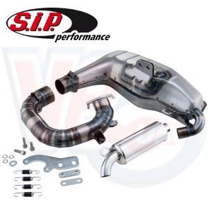 SIP CLUBSPORT SILENT CURLY EXHAUST for RB CYLINDERS – LAMBRETTA