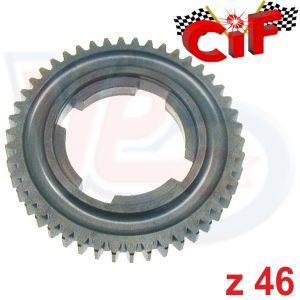 4th GEAR -46 TOOTH- FOR LATE 4 SPEED GEAR BOXES WITH 50.2mm GEAR SELECTOR