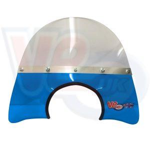 VE ACTIF 60’s STYLE MOD FLYSCREEN WITH FLARED BASE – SOLID BLUE