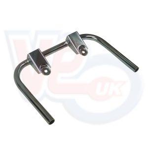 SILVER ZINC PLATED CENTRE STAND