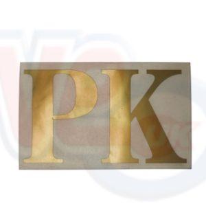 PK STICKER 2.5 INCH – GOLD