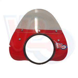 SPORTS FLYSCREEN – RED BASE