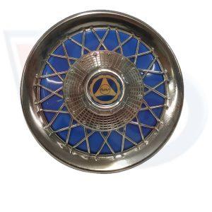 SPOKE WHEEL TRIM WITH BLUE INNER COVER – 10 INCH
