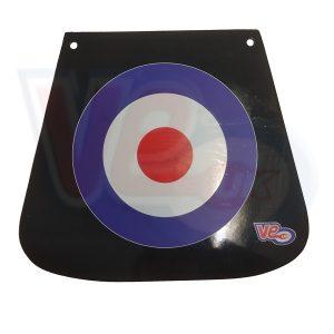 BLACK MUDFLAP WITH MOD TARGET