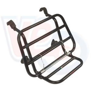 CUPPINI FRONT CARRIER – BLACK – VESPA GTS 2023 on MODELS