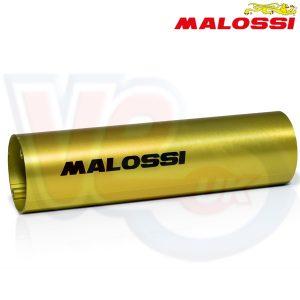 MALOSSI 70mm MUFFLER OUTER SLEEVE – YELLOW – FOR MALOSSI MHR EXHAUSTS