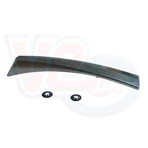FRONT MUDGUARD CREST – SQUARE STYLE – 200mm LONG 90mm PIN SPACING